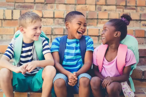 children socialising