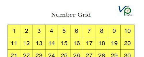 number grid